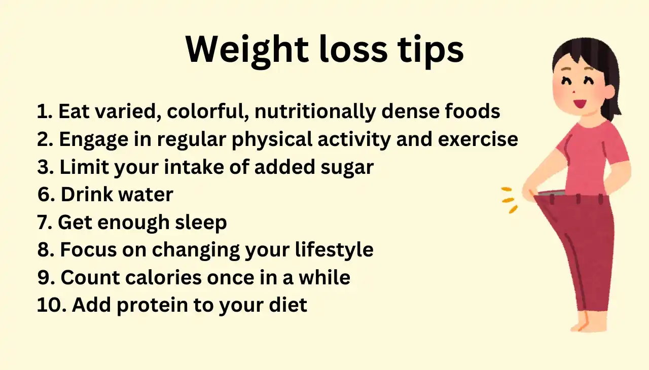 Weight loss tips