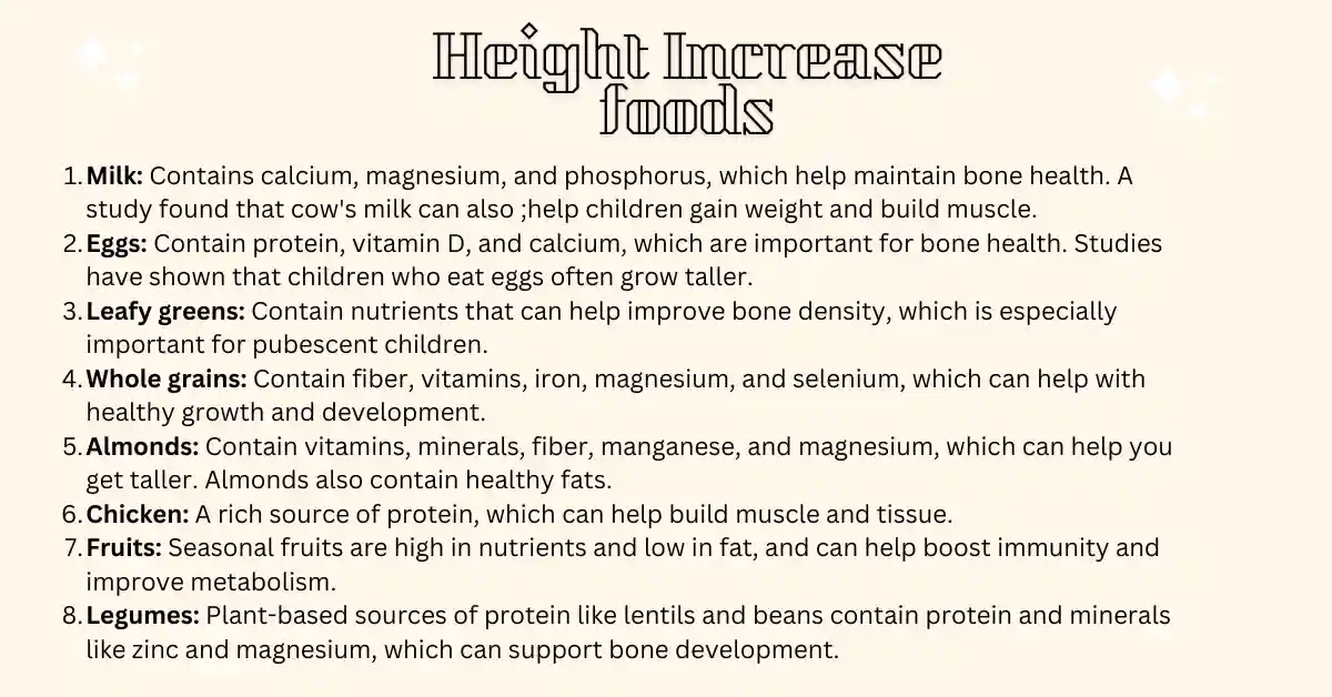 height increase exercises