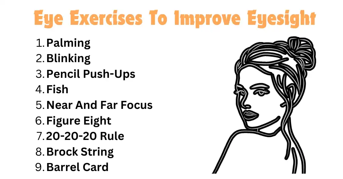 eye exercise to Improve Eyesight