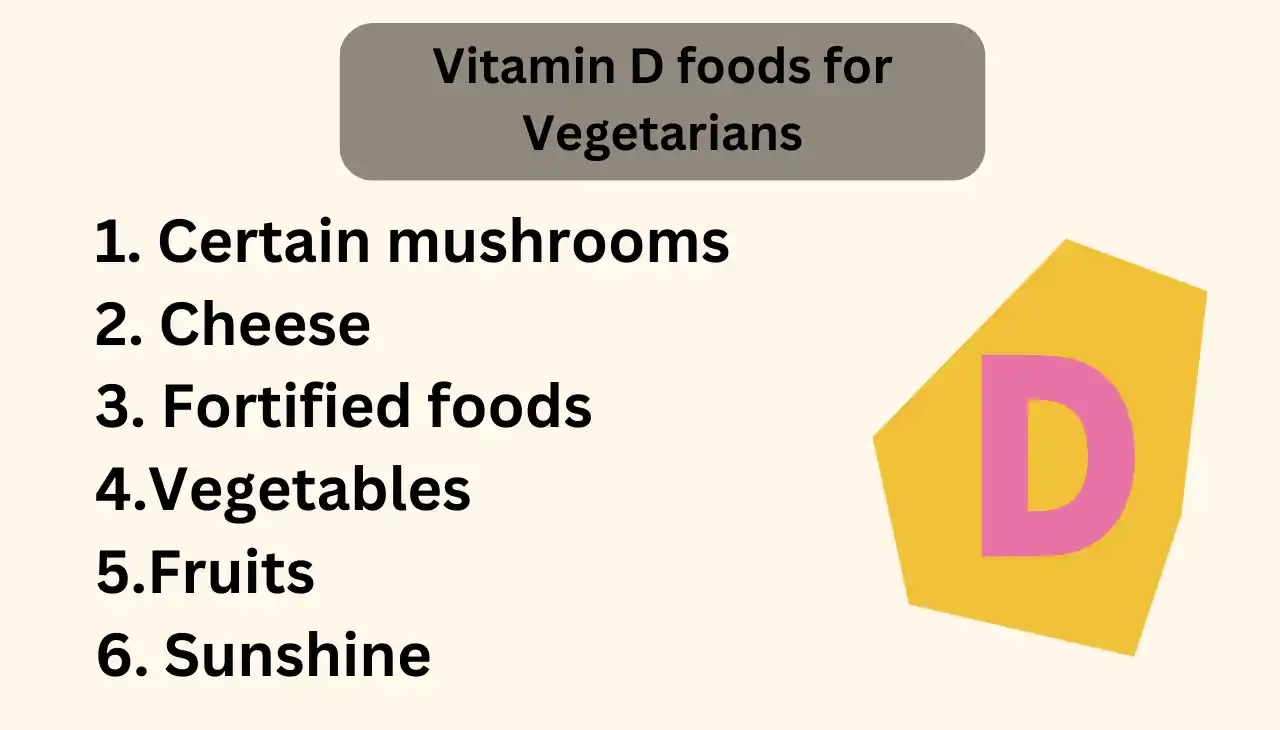 Vitamin D Foods For Vegetarians