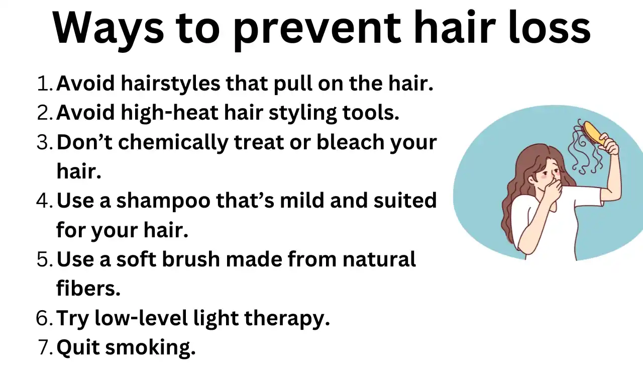 ways to prevent hair loss