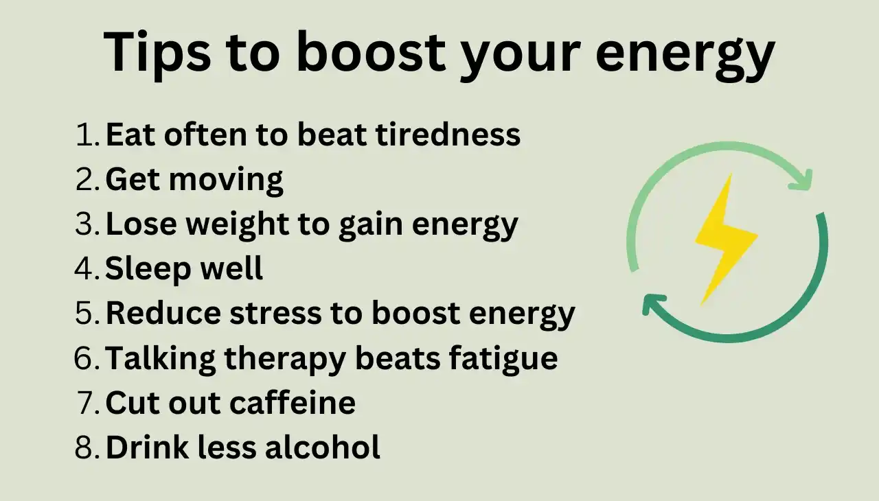 Tips to boost your energy