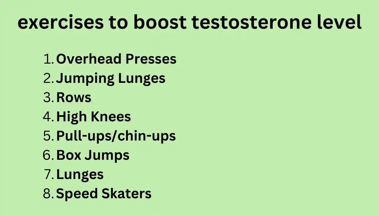 Exercises to boost your testosterone level