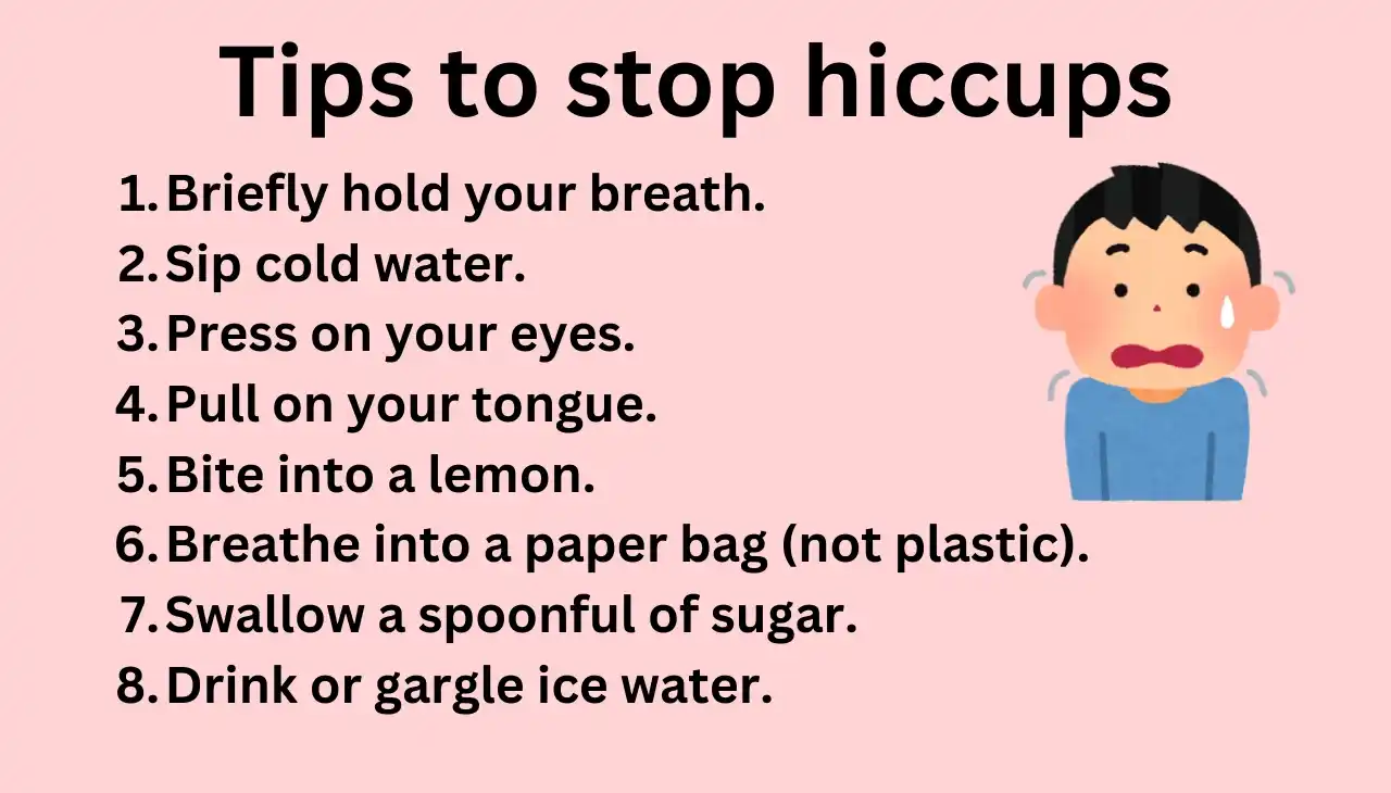 Tips to stop hiccups