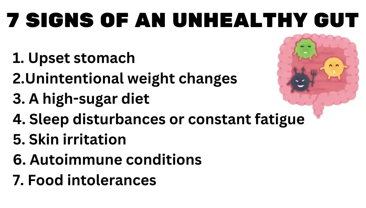 7 signs of an unhealthy gut