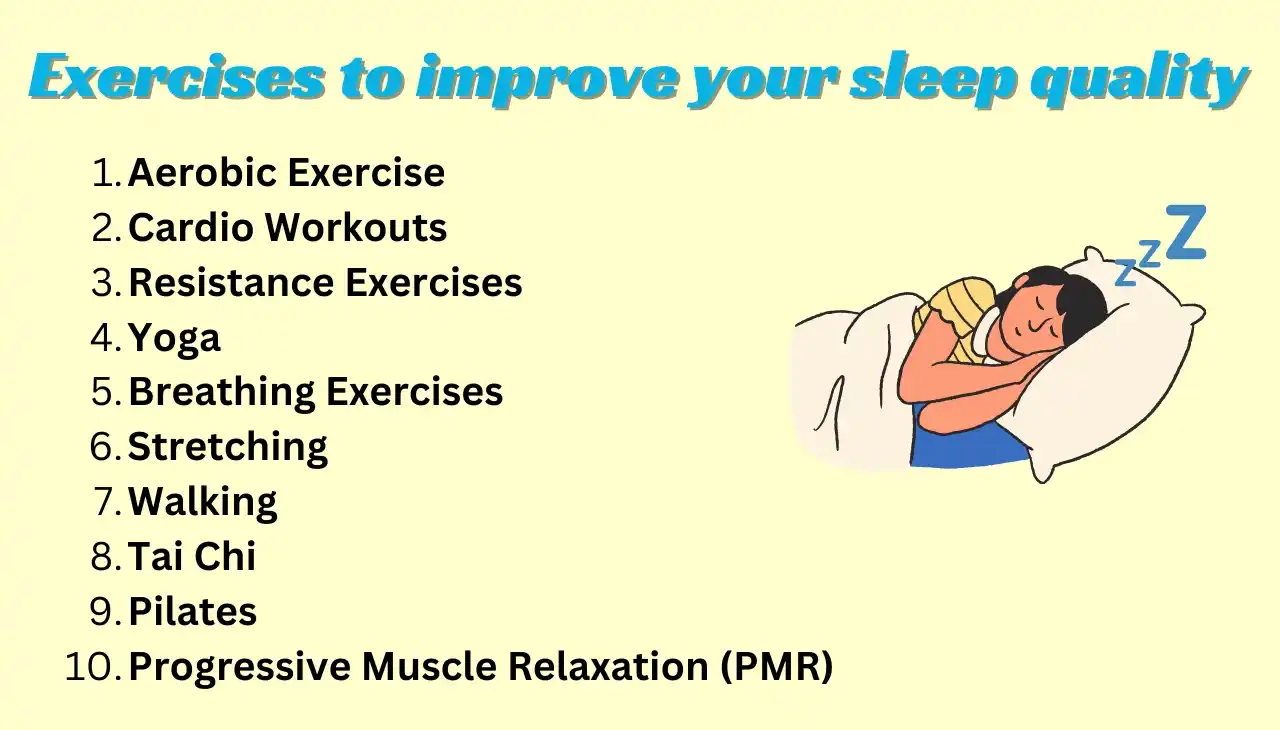 exercises to improve your sleep quality