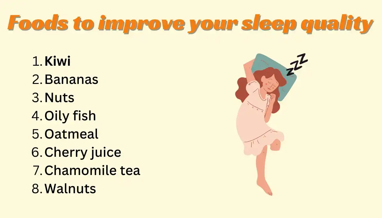 foods to improve sleep quality