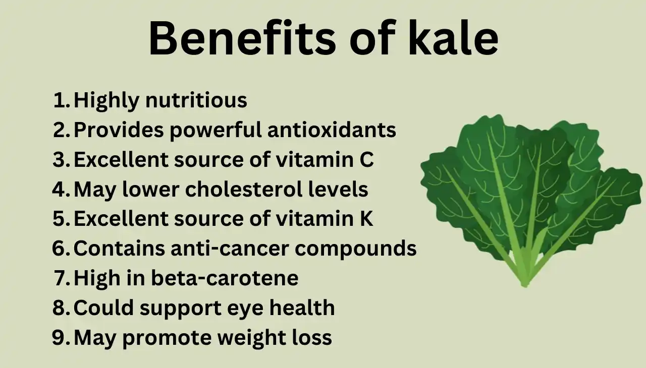 Benefits of kale