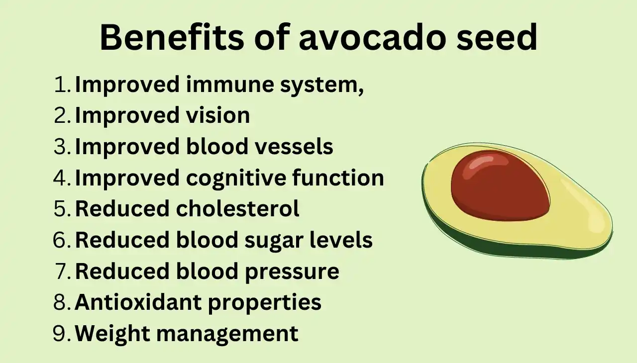 Benefits of avocado seed