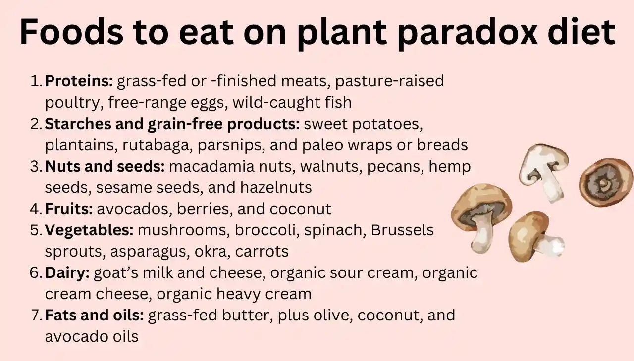 Foods to eat on plant paradox diet